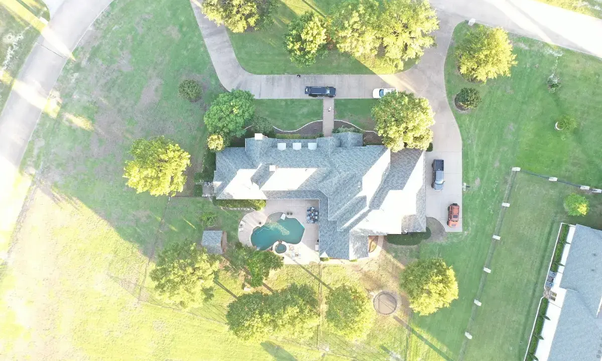 New shingle roof installation on a home in Corona de Tucson